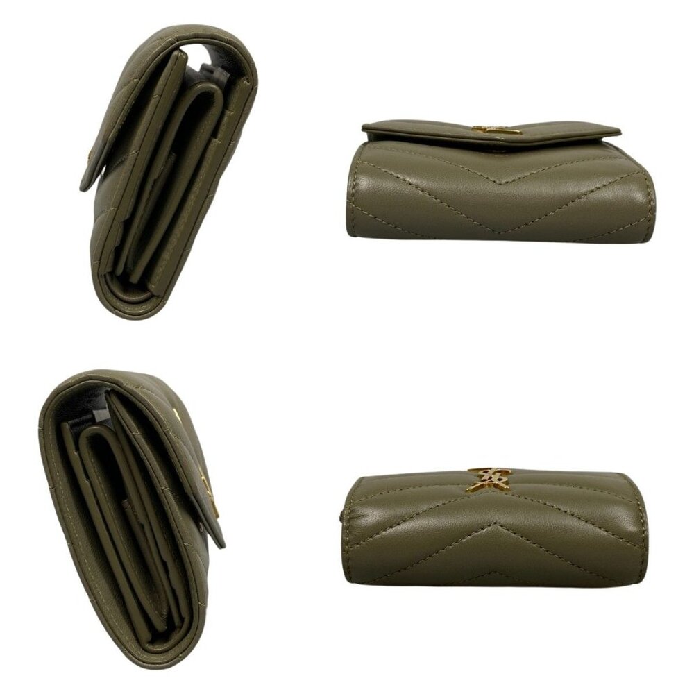 Saint Laurent Monogram YSL Cass Andra Multi Wallet Trifold - Picture 3 of 10